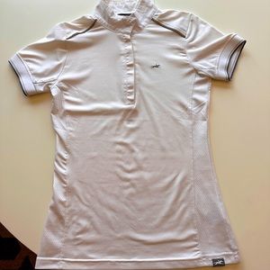 Short sleeve equestrian show shirt. Schockemohle brand.